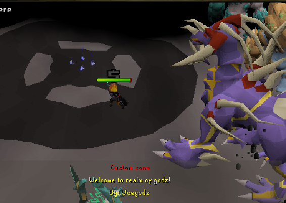 Custom boss zone